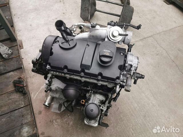 Двигатель Фольксваген Шаран AUY BVK 1.9 TDI дизель