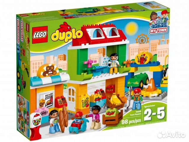 Lego Duplo* 10836 Городская Площадь оригинал/новый