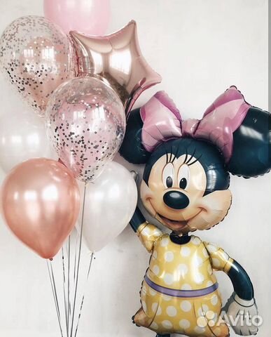Микки маус и Мини маус Disney (шары)