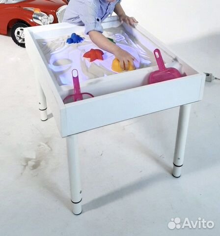 Стол для рисования цветной песок Стол для рисования цветной песок