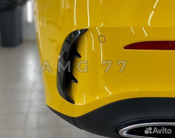 Клыки заднего бампера (жабры) A35 AMG и A45s AMG