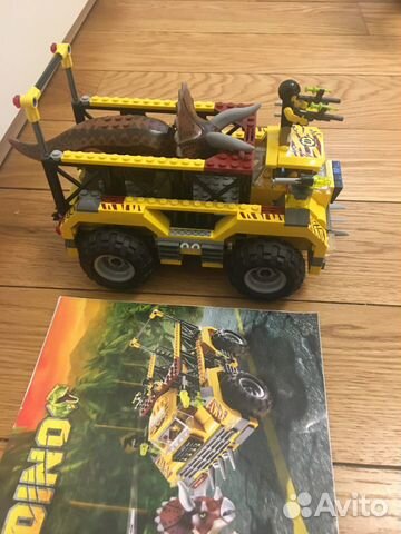 Lego Dino 5885 Ловушка для Трицератопса Lego Dino 5885 Ловушка для Трицератопса