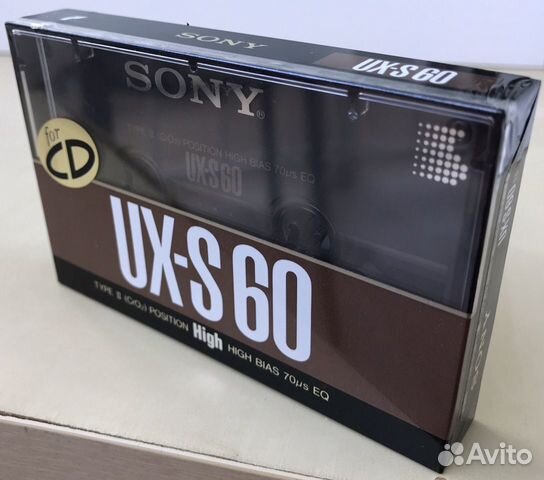 Аудиокассета Sony UX S 60 min Аудиокассета Sony UX S 60 min