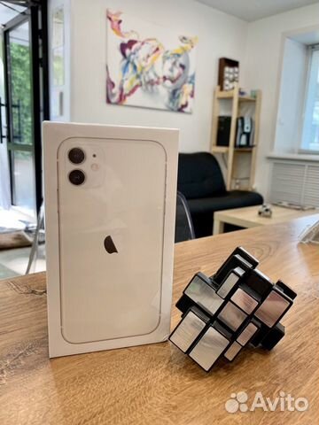 iPhone 11 White 128gb новый Ростест