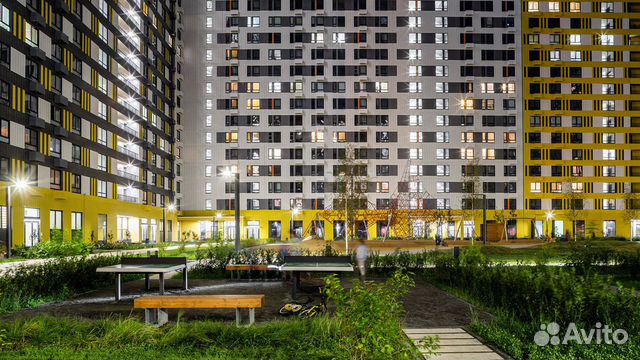 1-к квартира, 36.6 м², 13/25 эт. 1-к квартира, 36.6 м², 13/25 эт.