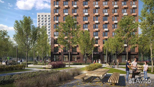 3-к квартира, 79.8 м², 9/16 эт.