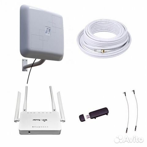 Установка беспроводного WiFi интернета за городом