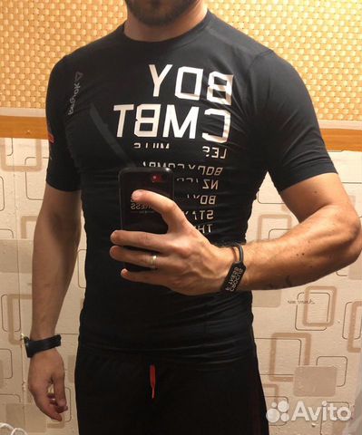 Футболка Reebok lesmills body combat Футболка Reebok lesmills body combat