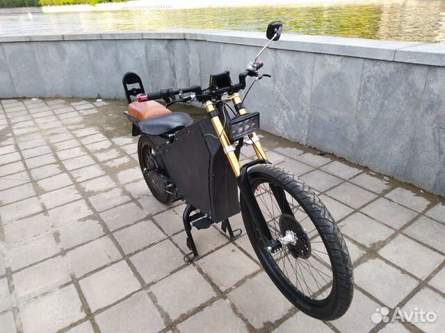 Двухместный электро байк Chopper Двухместный электро байк Chopper