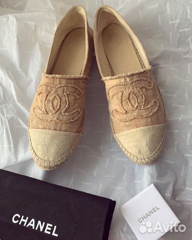 Эспадрильи Chanel, Chloe 38,5-39-40 Оригинал