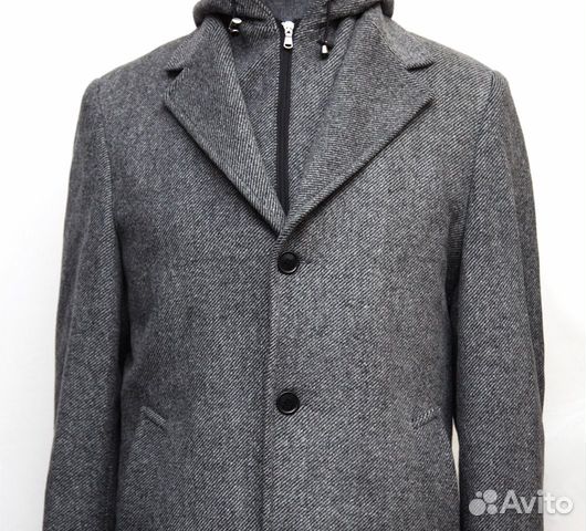 Мужское пальто Macho Шерсть Кашемир 48 Мужское пальто Macho Шерсть Кашемир 48