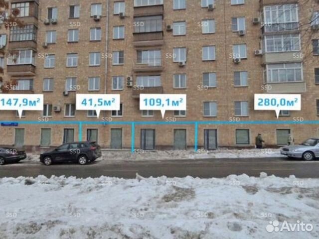 Сдам помещение свободного назначения, 147 м²
