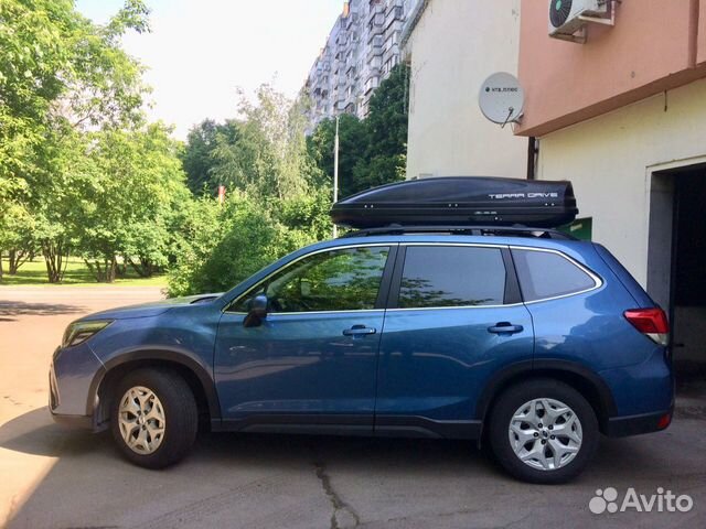 Багажник Lux Хантер L54 на Subaru Forester, SV и д Багажник Lux Хантер L54 на Subaru Forester, SV и д