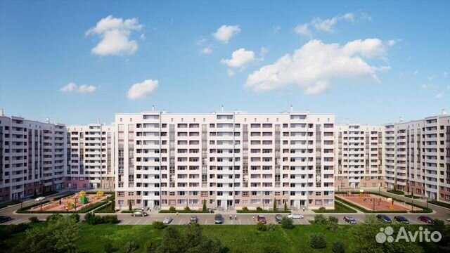 2-к квартира, 59.5 м², 2/10 эт.