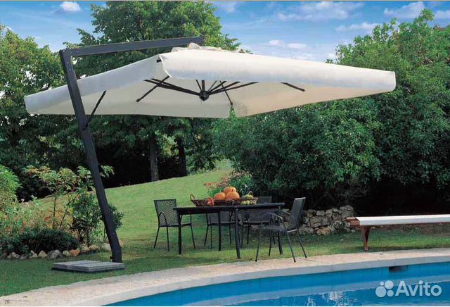 Зонт для летнего кафе, веранды, ресторана, уличный