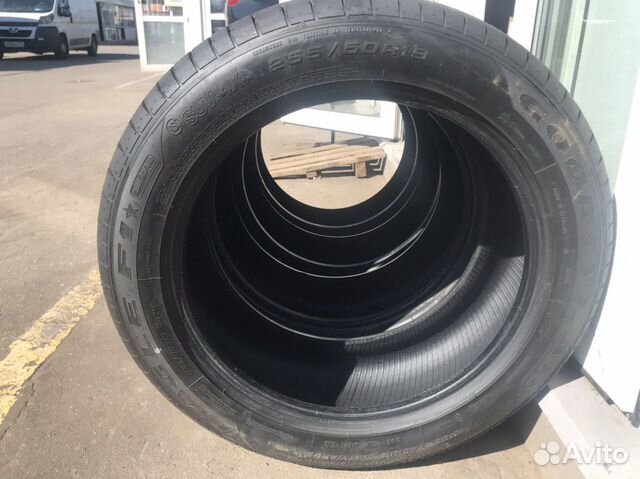 Новые шины R19 BMW X5 X6 разноширокие RFT