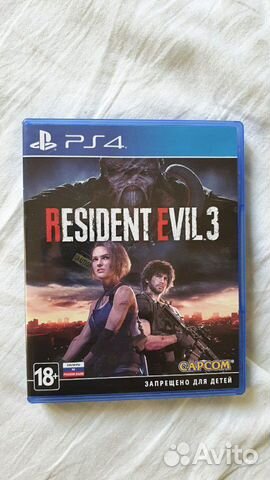 Игра на PS4 Resident Evil 3 remake Игра на PS4 Resident Evil 3 remake