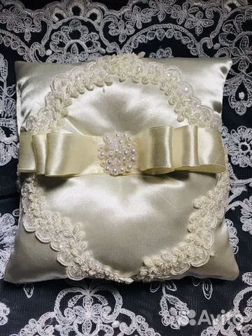 Подушечка для колец Айвори