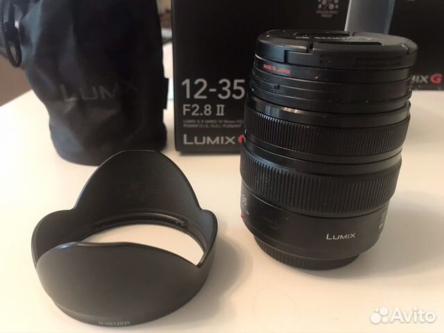 Объектив Panasonic lumix G X vario 12-35 mm f/2.8