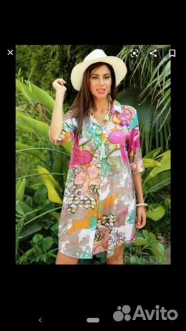 Платье-рубашка-туника Платье-рубашка-туника