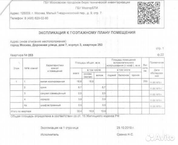 1-к квартира, 32.4 м², 1/9 эт.