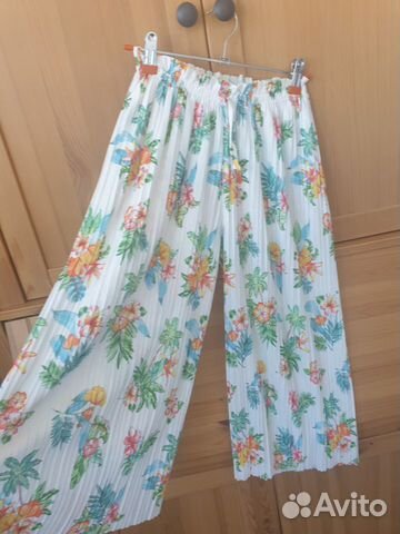 Детские летние брюки zara (9 лет, 134) Детские летние брюки zara (9 лет, 134)