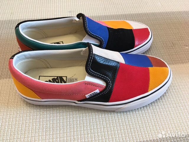 Слипоны-кеды новые Vans