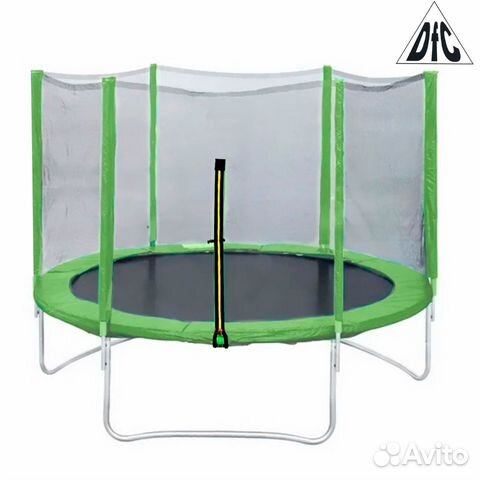 Батут DFC Trampoline Fitness 16ft наружн.сетка, св