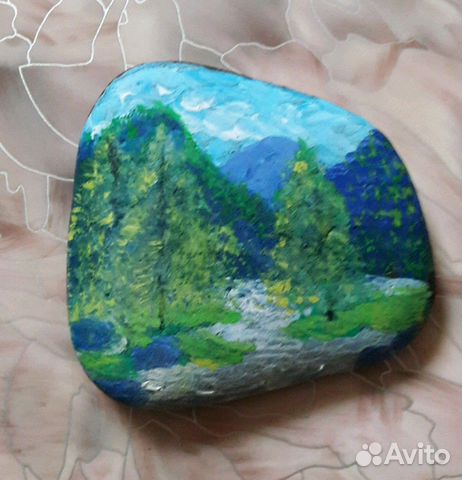 Камни с рисунками