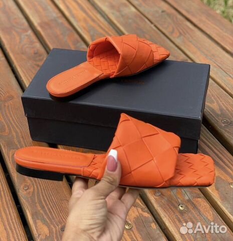 Bottega Veneta Шлепки