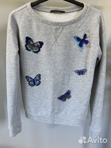 Свитшот с бабочками MaxMara, S
