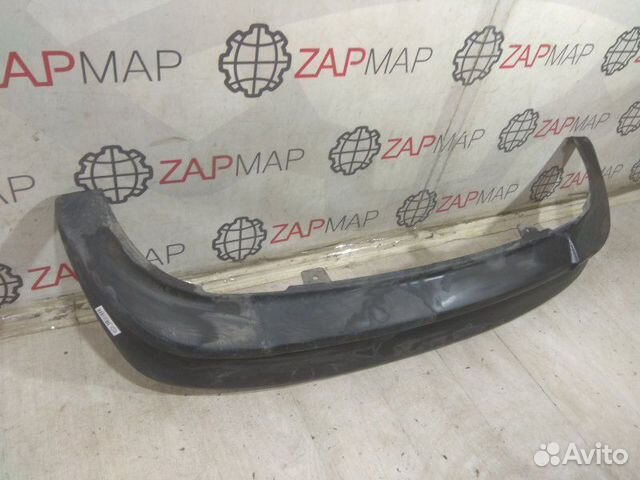 Накладка бампера задняя нижняя Kia Rio 3 QB 2011 Накладка бампера задняя нижняя Kia Rio 3 QB 2011