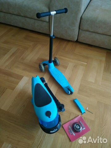 Самокат Mini Micro2go deluxe 3 в 1