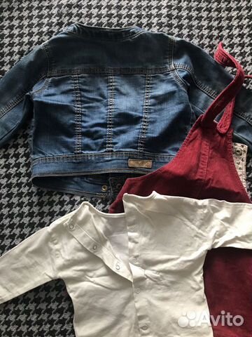 Сарафан, куртка, кофточка Zara 18-24 мес