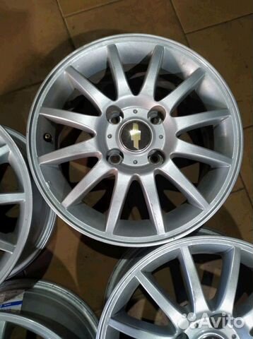 Диски бу литые R15 LU на Chevrolet