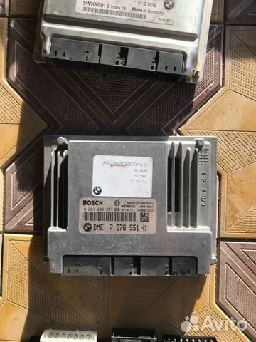 Блок эбу управления двигателем е70 4,8i E60 550i