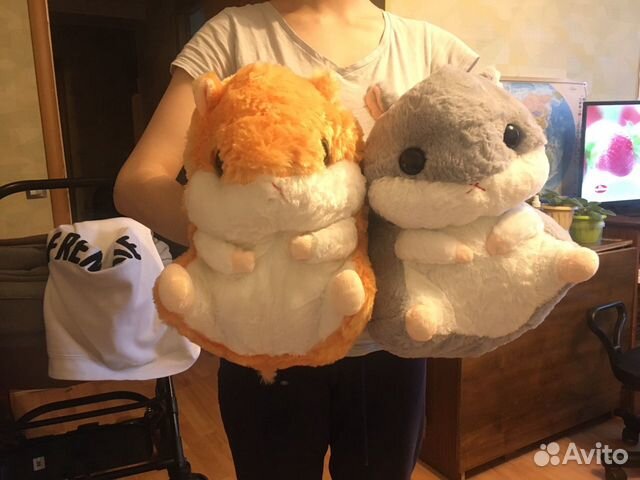 Хомяк 3 в 1. Рыжий и серый Хомяк 3 в 1. Рыжий и серый