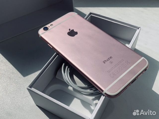 Телефон iPhone 6s Rose Gold 64gb идеал Телефон iPhone 6s Rose Gold 64gb идеал