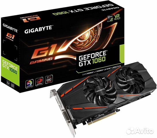 Игровая Видеокарта nvidia gtx 1060 3gb