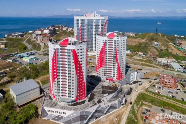 

Квартира-студия, 45 м², 2 кровати