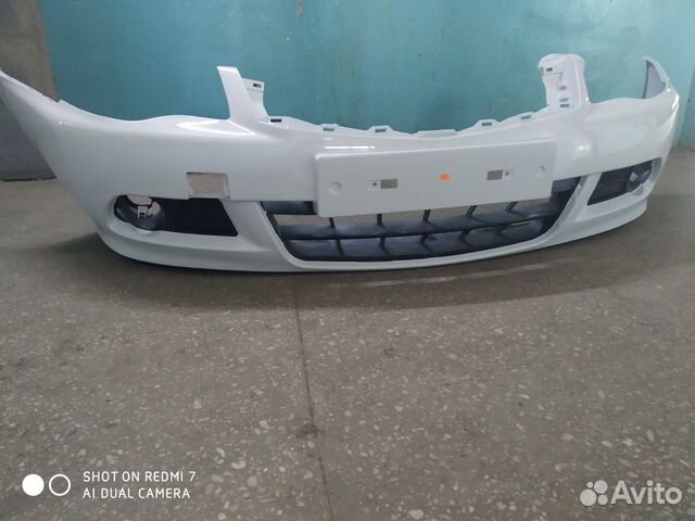 Бампер Ниссан Альмера G15. новый,белый