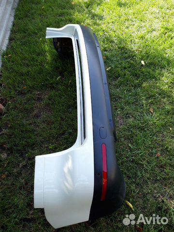 Задний бампер Volkswagen touareg 2009г