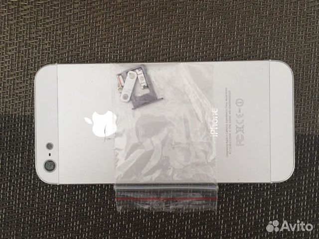 Корпус iPhone 5(серебро)