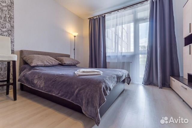 

Квартира-студия, 28 м², 2 кровати