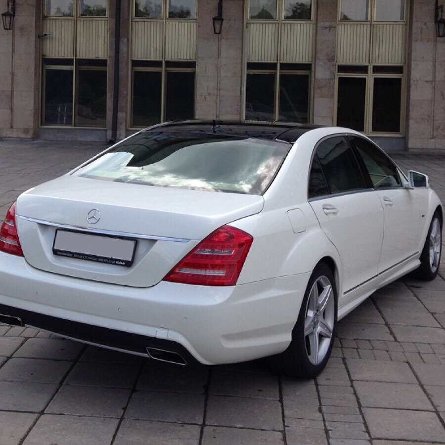 Mercedes Benz s 500 w 221 Р±РµР»С‹Р№