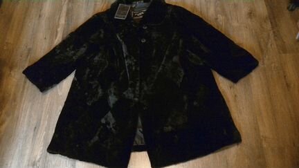 Новая Шуба мутон из овечьего меха 70-72 размер