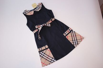 Платье Burberry темно синее с карманами новое