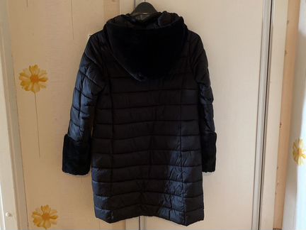 Пальто зимнее на девочку 10-12 лет