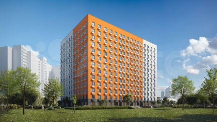 1-к апартаменты, 34.2 м², 5/15 эт.