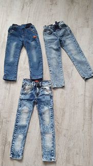 Джинсы для мальчика 3 4 5 лет